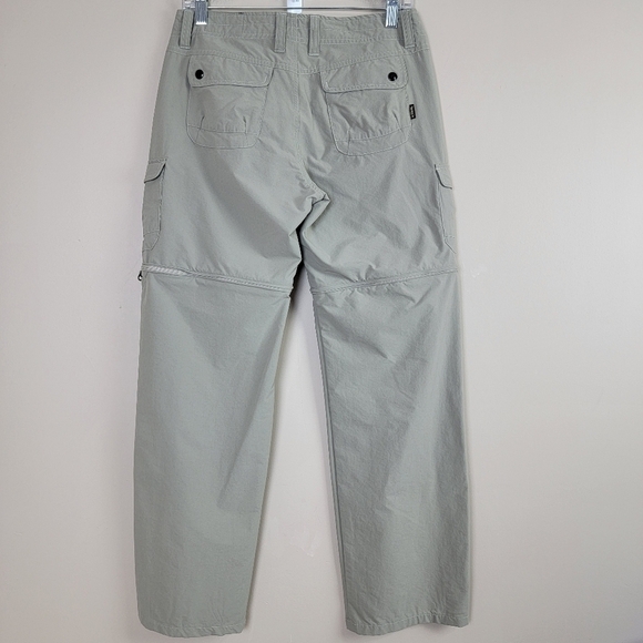 Kuhl Tan/Khaki Horizon Convertible Hiking Outdoor Active Pants/Shorts Sz 6 Short - Picture 4 of 16